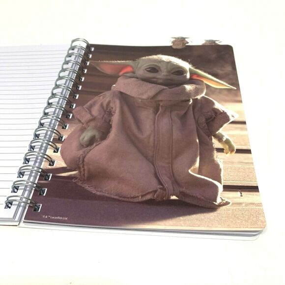 NEW Star Wars The Mandalorian The Child Spiral Journal Notebook 96 Sheets - Picture 6 of 12